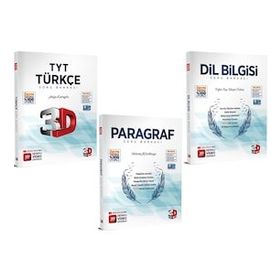 3D Yayınları TYT Türkçe Soru Bankası Seti