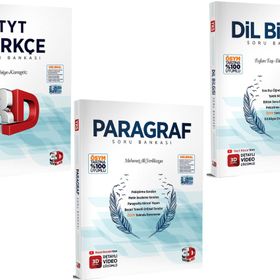 3D Yayınları TYT Türkçe Soru Bankası Seti