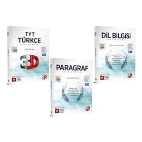 3D Yayınları TYT Türkçe Soru Bankası Seti