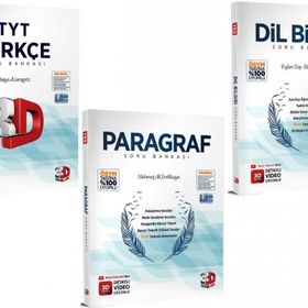 3D Yayınları TYT Türkçe Soru Bankası Seti