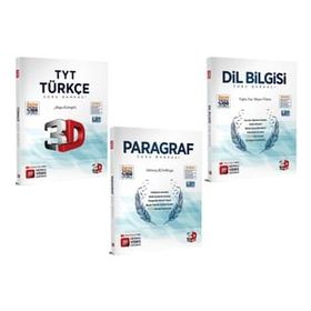 3D Yayınları TYT Türkçe Soru Bankası Seti