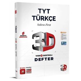 3D Yayınları TYT Türkçe Video Destekli Defter