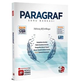 3D Yayınları Yks Paragraf Tamamı Çöümlü Soru Bankası - Mehmet Ali Yerlikaya 0922