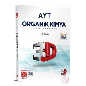 3D YKS AYT Organik Kimya Soru Bankası Video Çözümlü 3D Yayınları