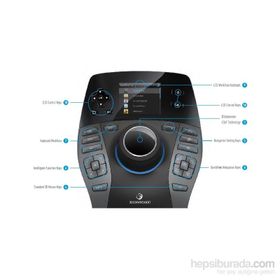 3Dconnexion SpaceMouse Pro 3DX-700119 Şarjlı Kablolu/Kablosuz Mouse
