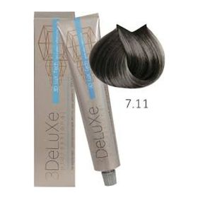 3Deluxe Professional 7.11 Yoğun Orta Küllü Kumral 100 ml Saç Boyası