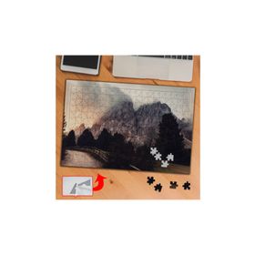 3E4EF Yol Kenarındaki Yanar Dağ 240 Parça Puzzle Yapboz Tablo