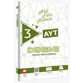3’lü AYT Denemeleri - Akıl Fikir Mektebi Yayınları