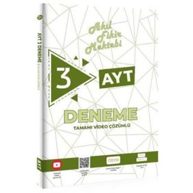 3’lü AYT Denemeleri - Akıl Fikir Mektebi Yayınları