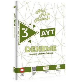 3’lü AYT Denemeleri - Akıl Fikir Mektebi Yayınları