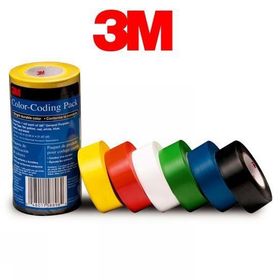 3M 10 Adet Siyah Temflex Elektrik Bantı İzole Bant