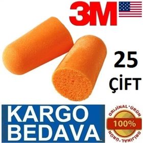 3M 1100 25 Çift Kulak Tıkacı