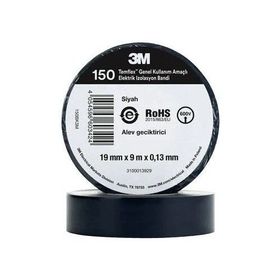 3M 1300E 10x18 mm Temflex İzole Elektrik Bandı