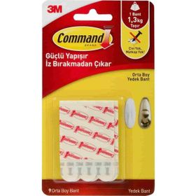 3M 17044 1,3 kg Kapsiteli Command Büyük Boy Yapışkanlı Kanvas Tablo Askısı