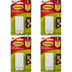 3M 17206 4 Paket Command Büyük Boy Cırt Bant