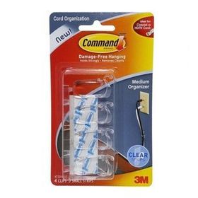 3M 17301-CLR Command Orta Boy Kablo Düzenleyici