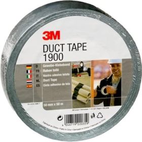 3M 1900 Duct Tape 50 m Gri Tamir Bandı