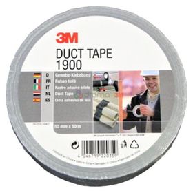 3M 1900 Duct Tape 50 m Gri Tamir Bandı