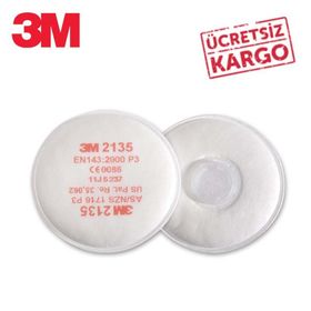 3M 2135 P3 Toz Sis Duman Filtresi