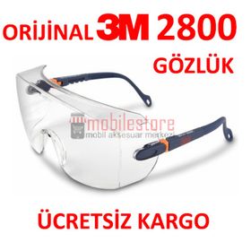 3M 2800 Gözlüküstü Koruyucu Gözlük