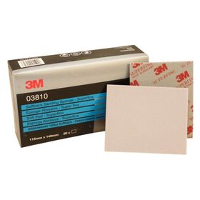 3M 3810 Süper Fine 115 x 140 mm Sünger Yumuşak Tabaka Zımpara