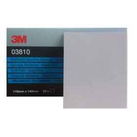 3M 3810 Süper Fine 115 x 140 mm Sünger Yumuşak Tabaka Zımpara