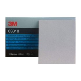 3M 3810 Süperfine 115x140 mm Tabakasünger Zımpara