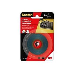 3M 4002 19 mm 1.5 m Scotch Çift Taraflı Şeffaf Bant