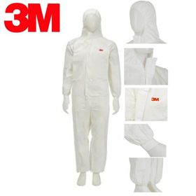 3M 4545 Beyaz Lamine Özel Ambalajlı Tulum
