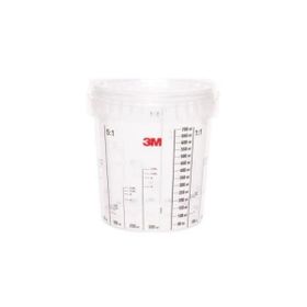 3M 50403 870 ml Boya Saklama ve Hazırlama Kabı