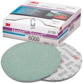 3M 51130 Trizact Hookit P6000 Ultra Hassas Finisaj 150 mm Diski Zımparası