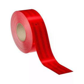 3M 55 mm E Belgeli Kırmızı Reflektif Şerit