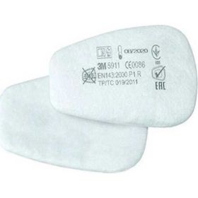 3M 5911 Beyaz P1 Toz Pedi Filtre