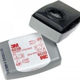 3M 6038 P3 20'li Organik Ozon Solo Filtre
