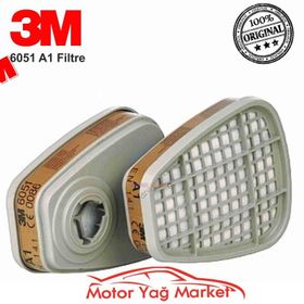 3M 6051 A1 4'lü Organik Gaz Buhar Filtresi