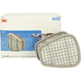 3M 6051 A1 Organik Gaz Buhar Maske Filtresi