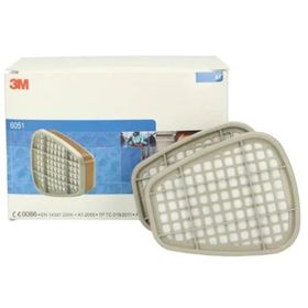 3M 6051 A1 Organik Gaz Buhar Maske Filtresi