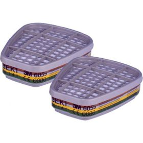 3M 6059 ABEK1 Organik Asit ve Amonyak Buhar Filtresi