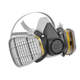 3M 6200 Yarım Yüz Gaz Maske ve 3M 6057 ABE1 Filtre Seti