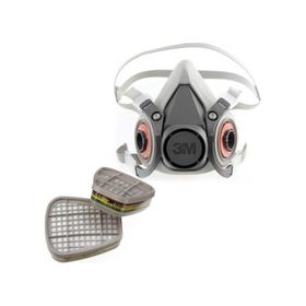 3M 6200 Yarım Yüz Maskesi ve 6059 Abek1 Maske Filtresi