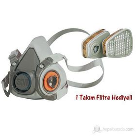 3M 6200 Yüz Koruyucu Maske