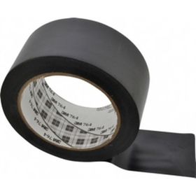 3M 764I 50 mm x 33 mt Siyah Yer İşaretleme Bantı