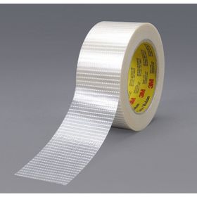 3M 8959 25mmx50m Şeffaf Lifli Flament Bant