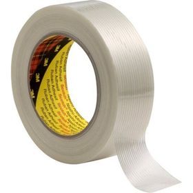 3M 8959 25mmx50m Şeffaf Lifli Flament Bant