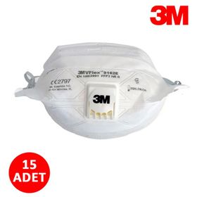 3M 9162E FFP2 Vflex Ventilli Toz Maskesi
