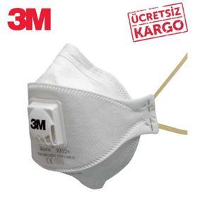 3M 9312 FFP1 Ventilli Toz Maskesi
