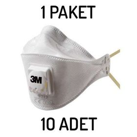 3M 9312A Ventilli Toz ve Sis Solunum Maskesi