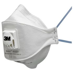 3M 9322 FFP2 Ventilli Toz ve Sis Maskesi