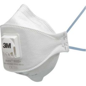 3M 9322 FFP2 Ventilli Toz ve Sis Maskesi