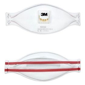 3M 9332 Beyaz 5 Adet Toz ve Solunum Maskesi
